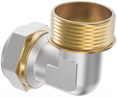 Mexen PEX-S koleno skrutka PEX 20 x 3/4 GZ - W97227-2034M-00