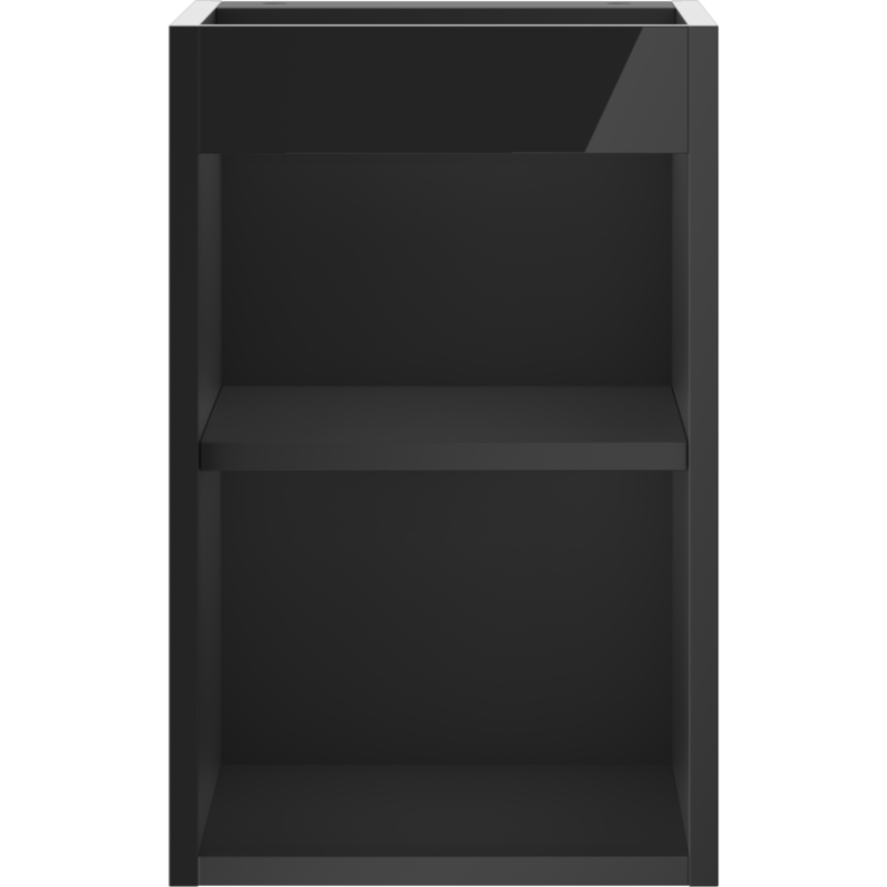 Mexen Box-A korpus skrinky pod umývadlo 30 cm, čierny lesk - 91AX1-0300-470-1-70