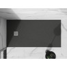 Mexen Stone+ obdĺžnikový kompozitný sprchovací kút 160 x 100 cm, antracit - 44711016
