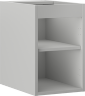 Mexen Box-A korpus kúpeľňovej skrinky pod umývadlo 30 cm, šedá matná - 91AX1-0300-470-1-62