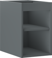 Mexen Box-A korpus skrinky pod umývadlo 30 cm, grafit mat - 91AX1-0300-470-1-66