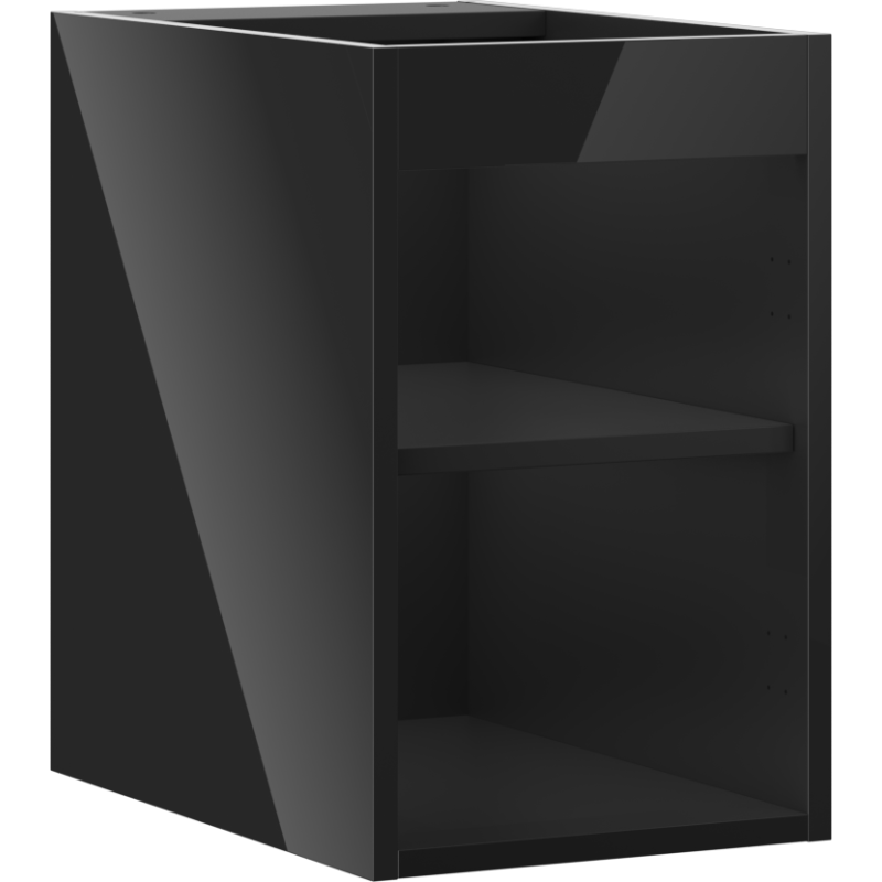 Mexen Box-A korpus skrinky pod umývadlo 30 cm, čierny lesk - 91AX1-0300-470-1-70
