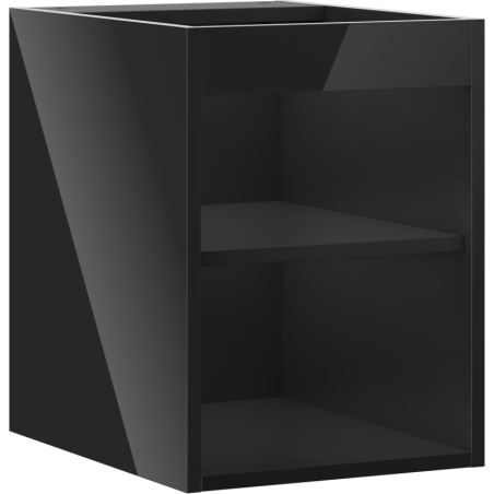 Mexen Box-A skrinka pod umývadlo 35 cm, čierny lesk - 91AX1-0350-470-1-70