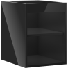 Mexen Box-A skrinka pod umývadlo 35 cm, čierny lesk - 91AX1-0350-470-1-70