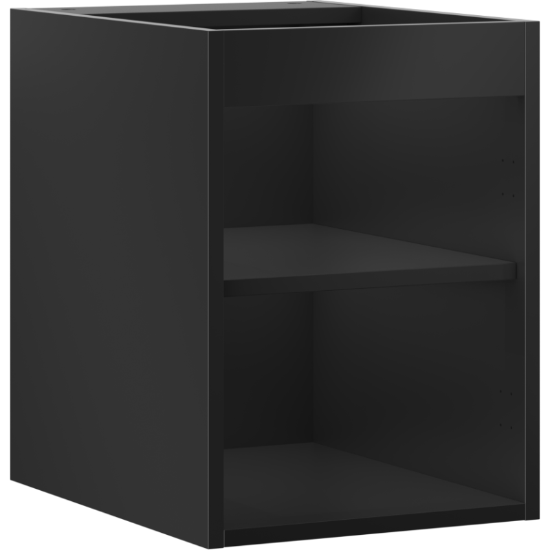 Mexen Box-A korpus skrinky pod umývadlo 35 cm, čierny mat - 91AX1-0350-470-1-71