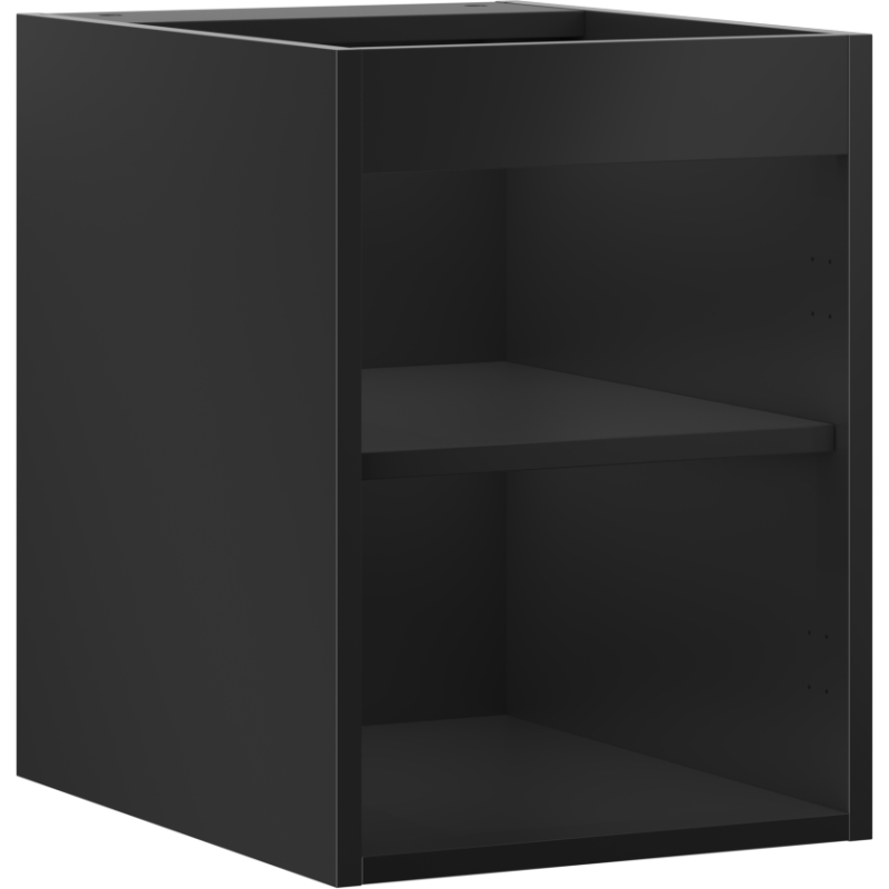 Mexen Box-A, skrinka pod umývadlo 35 cm, čierna matná - 91AX1-0350-470-1-71