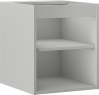 Mexen Box-A skrinka pod umývadlo 40 cm, sivý mat - 91AX1-0400-470-1-62