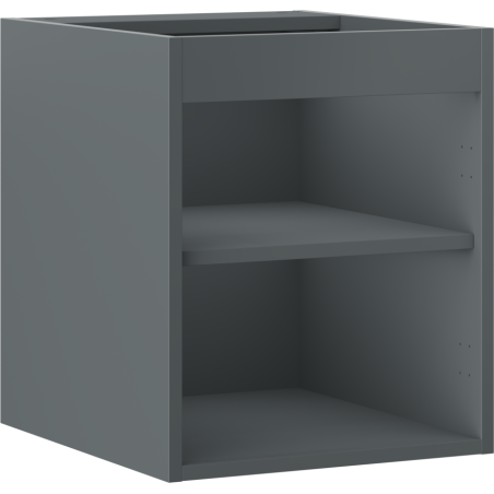 Mexen Box-A korpus skrinky pod umývadlo 40 cm, grafit mat - 91AX1-0400-470-1-66