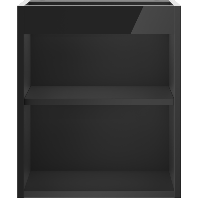 Mexen Box-A korpus skrinky pod umývadlo 40 cm, čierny lesk - 91AX1-0400-470-1-70