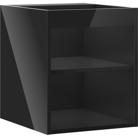 Mexen Box-A korpus skrinky pod umývadlo 40 cm, čierny lesk - 91AX1-0400-470-1-70