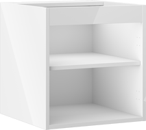 Mexen Box-A korpus skrinky pod umývadlo 45 cm, biely lesk - 91AX1-0450-470-1-00