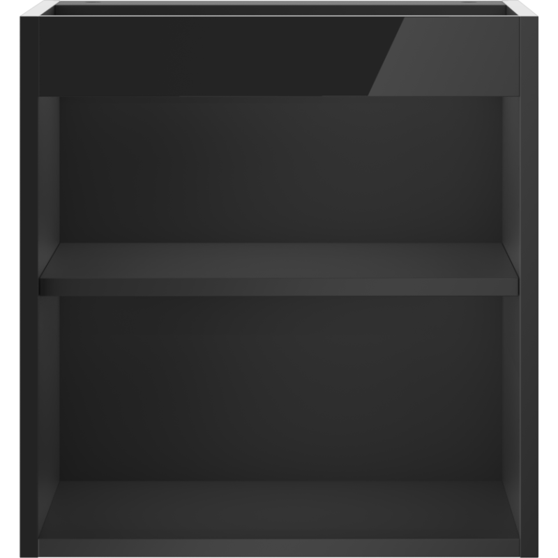 Mexen Box-A korpus skrinky pod umývadlo 45 cm, čierny lesk - 91AX1-0450-470-1-70