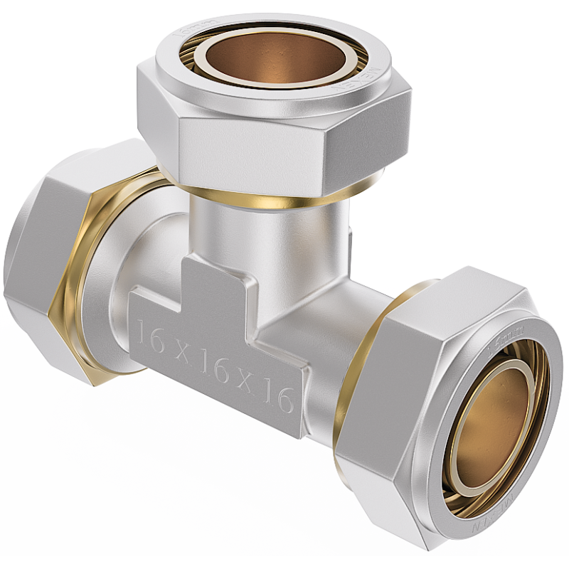 Mexen PEX-S kompresný trojcestný PEX 20 x 20 x 20 - W97230-202020-00