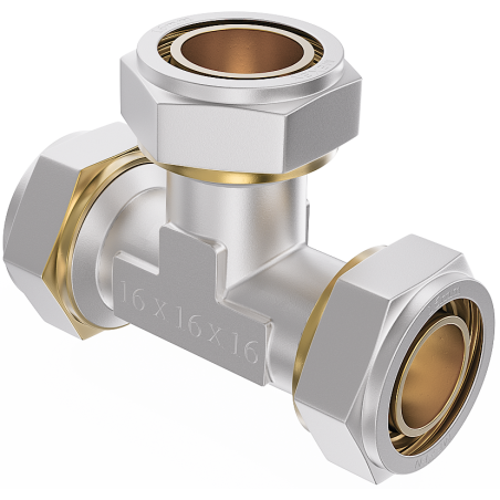 Mexen PEX-S kompresný trojcestný PEX 20 x 20 x 20 - W97230-202020-00