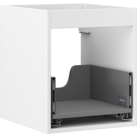 Mexen Box-A korpus skrinky pod umývadlo 40 cm, 1 zásuvka, biely mat - 91AX0-0400-470-1-01