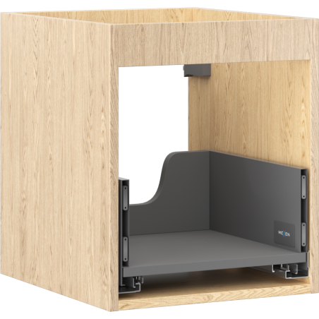 Mexen Box-A korpus skrinky pod umývadlo 40 cm, 1 zásuvka, dub - 91AX0-0400-470-1-81