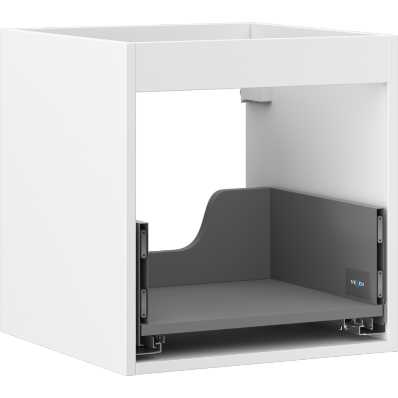 Mexen Box-A skrinka pod umývadlo 45 cm, 1 zásuvka, biely mat - 91AX0-0450-470-1-01