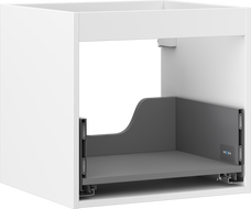 Mexen Box-A korpus skrinky pod umývadlo 50 cm, 1 zásuvka, biely mat - 91AX0-0500-470-1-01