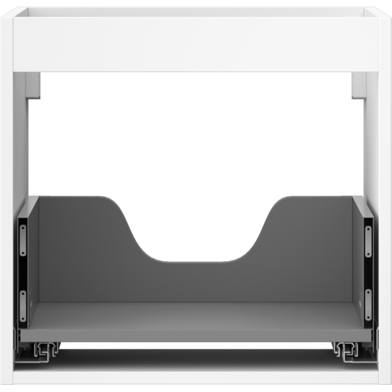 Mexen Box-A skrinka pod umývadlo 50 cm, 1 zásuvka, biela matná - 91AX0-0500-470-1-01