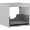 Mexen Box-A korpus skrinky pod umývadlo 50 cm, 1 zásuvka, sivý mat - 91AX0-0500-470-1-62