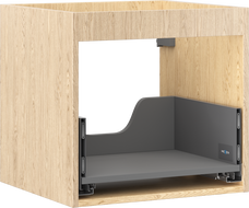 Mexen Box-A skrinka pod umývadlo 50 cm, 1 zásuvka, dub - 91AX0-0500-470-1-81