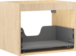 Mexen Box-A korpus kúpeľňovej skrinky pod umývadlo 60 cm, 1 zásuvka, dub - 91AX0-0600-470-1-81