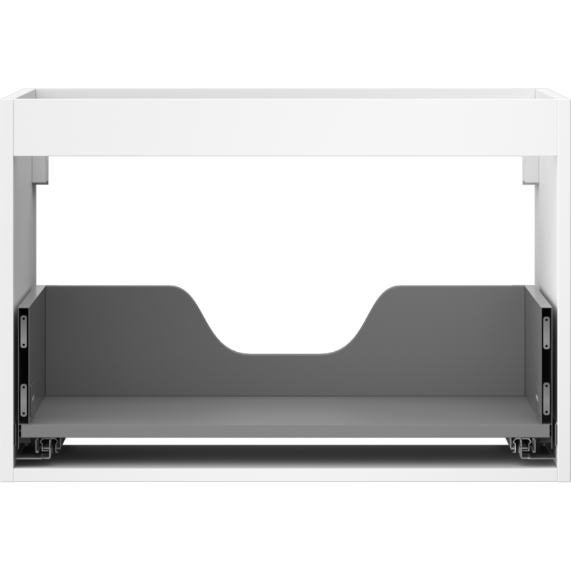 Mexen Box-A korpus skrinky pod umývadlo 70 cm, 1 zásuvka, biela matná - 91AX0-0700-470-1-01