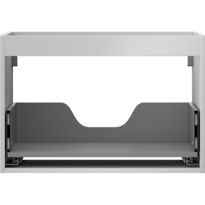 Mexen Box-A korpus skrinky pod umývadlo 70 cm, 1 zásuvka, sivá mat - 91AX0-0700-470-1-62