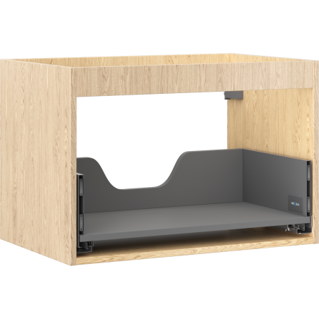 Mexen Box-A korpus skrinky pod umývadlo 70 cm, 1 zásuvka, dub - 91AX0-0700-470-1-81