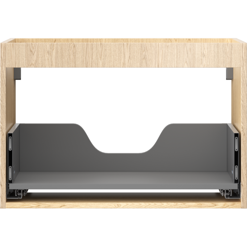 Mexen Box-A korpus skrinky pod umývadlo 70 cm, 1 zásuvka, dub - 91AX0-0700-470-1-81