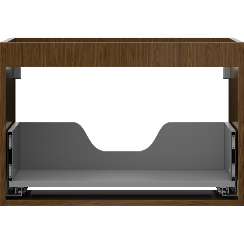 Mexen Box-A korpus skrinky pod umývadlo 70 cm, 1 zásuvka, orech - 91AX0-0700-470-1-86