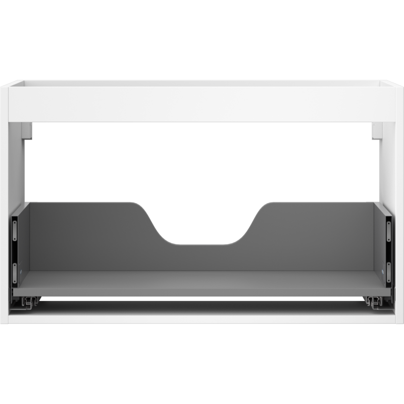 Mexen Box-A skrinka pod umývadlo 80 cm, 1 zásuvka, biely mat - 91AX0-0800-470-1-01