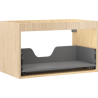 Mexen Box-A korpus skrinky pod umývadlo 80 cm, 1 zásuvka, dub - 91AX0-0800-470-1-81
