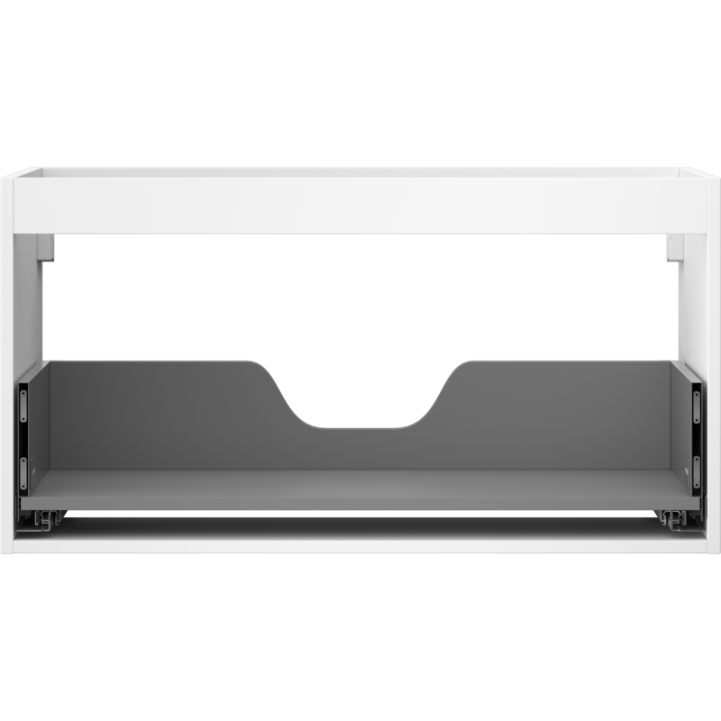 Mexen Box-A korpus skrinky pod umývadlo 90 cm, 1 zásuvka, biely mat - 91AX0-0900-470-1-01