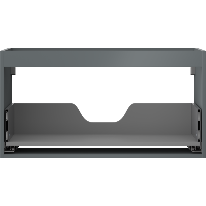 Mexen Box-A korpus skrinky pod umývadlo 90 cm, 1 zásuvka, grafit mat - 91AX0-0900-470-1-66