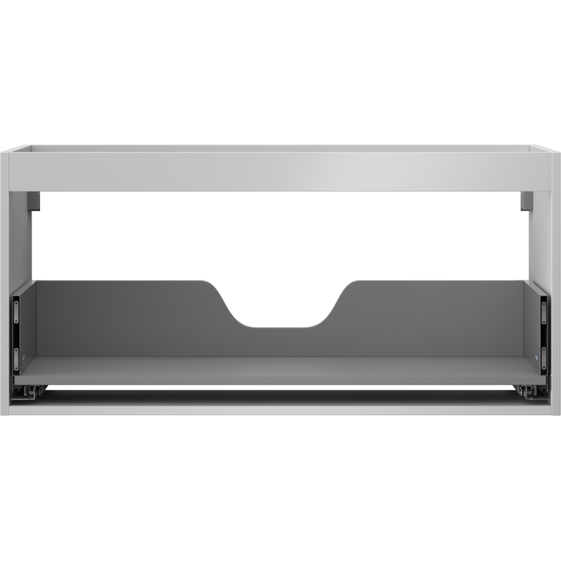 Mexen Box-A skrinka pod umývadlo 100 cm, 1 zásuvka, sivý mat - 91AX0-1000-470-1-62