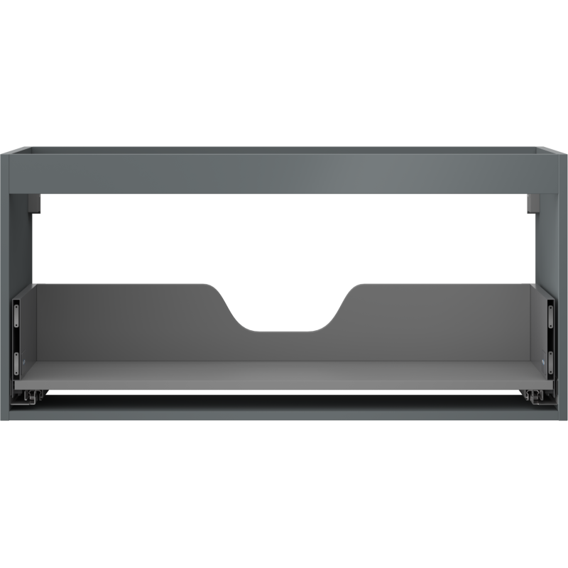 Mexen Box-A korpus skrinky pod umývadlo 100 cm, 1 zásuvka, grafit mat - 91AX0-1000-470-1-66