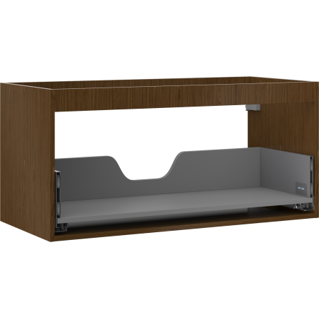Mexen Box-A korpus skrinky pod umývadlo 100 cm, 1 zásuvka, orech - 91AX0-1000-470-1-86