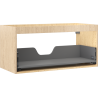 Mexen Box-A korpus skrinky pod umývadlo 100 cm, 1 zásuvka, dub - 91AX0-1000-470-1-81
