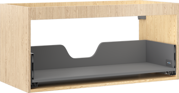 Mexen Box-A korpus skrinky pod umývadlo 100 cm, 1 zásuvka, dub - 91AX0-1000-470-1-81