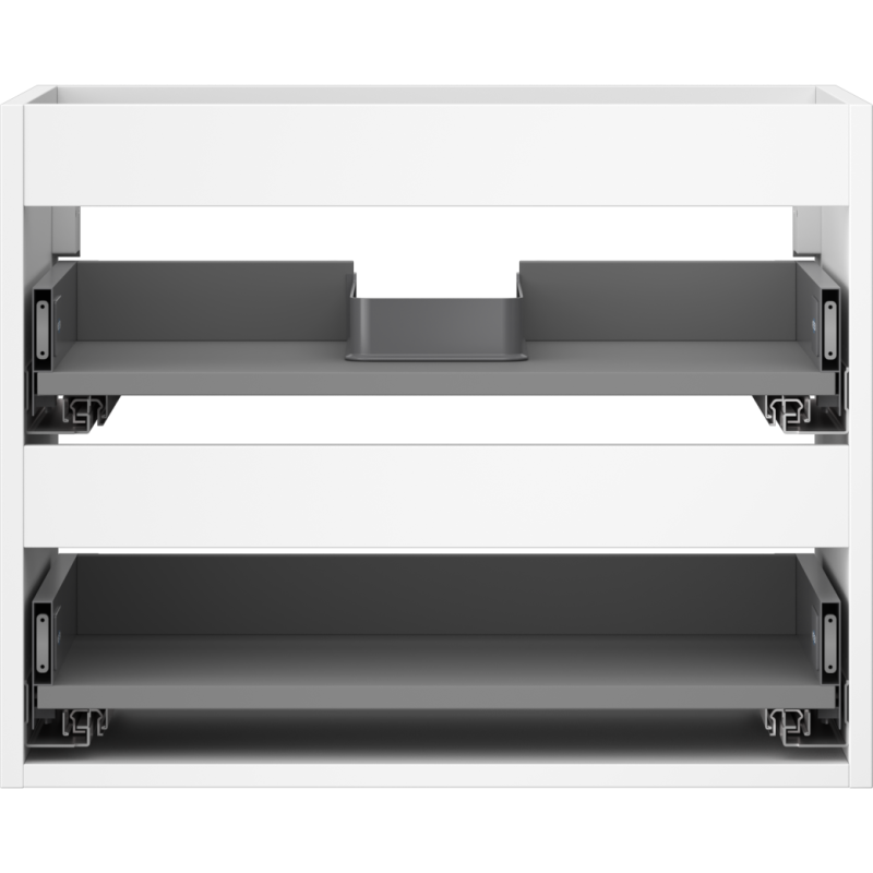 Mexen Box-A skrinka pod umývadlo 60 cm, 2 zásuvky, biela matná - 91AX0-0600-470-2-01