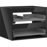 Mexen Box-A korpus skrinky pod umývadlo 60 cm, 2 zásuvky, čierny lesk - 91AX0-0600-470-2-70