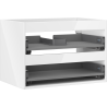 Mexen Box-A korpus skrinky pod umývadlo 70 cm, 2 zásuvky, biely lesk - 91AX0-0700-470-2-00