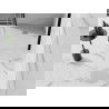 Mexen Stone+ štvorcový kompozitný sprchový kút 80 x 80 cm, biely - 44108080