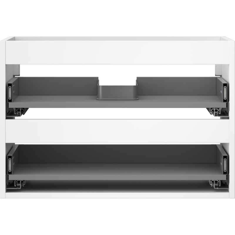 Mexen Box-A korpus umývadlovej skrinky 70 cm, 2 zásuvky, biely mat - 91AX0-0700-470-2-01