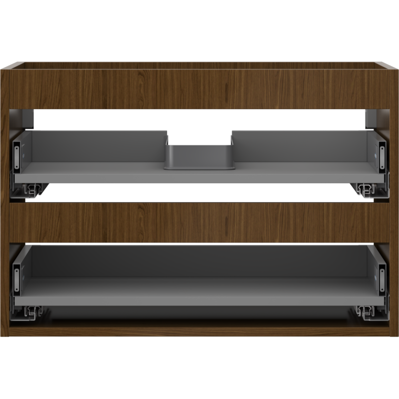 Mexen Box-A korpus skrinky pod umývadlo 70 cm, 2 zásuvky, orech - 91AX0-0700-470-2-86