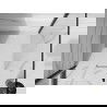 Mexen Stone+ štvorcový kompozitný sprchový kút 80 x 80 cm, biely - 44108080