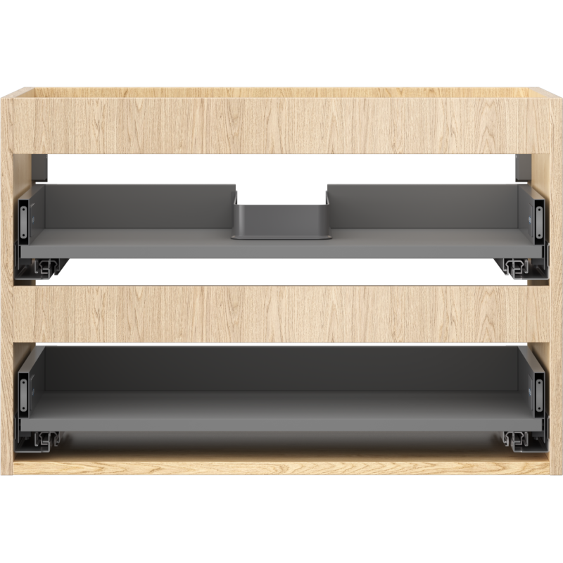 Mexen Box-A korpus skrinky pod umývadlo 70 cm, 2 zásuvky, dub - 91AX0-0700-470-2-81