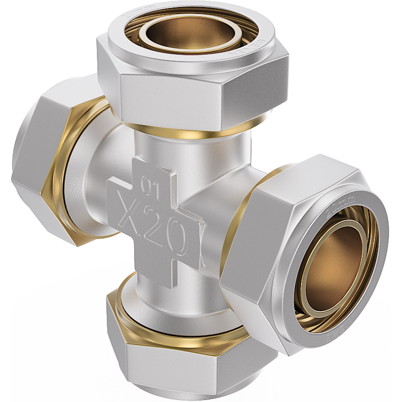 Mexen PEX-S skrutkovaný štvorcestný PEX 16 x 16 x 16 x 16 - W97237-161616-00