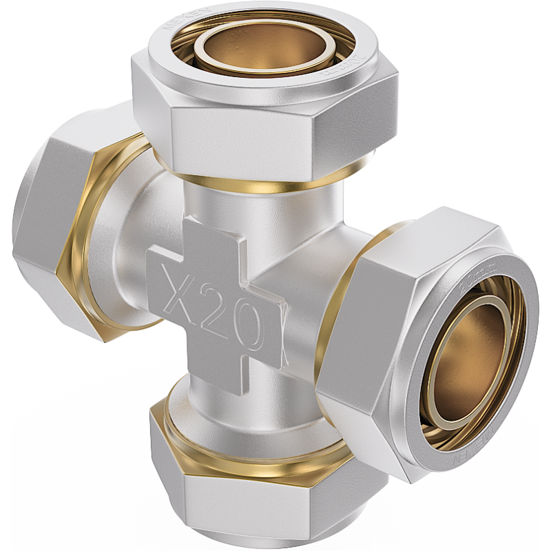 Mexen PEX-S skrutkovaný štvorcestný PEX 16 x 16 x 16 x 16 - W97237-161616-00